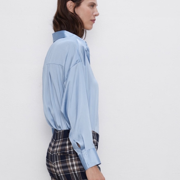 SATIN TOP - Picture 4 of 7